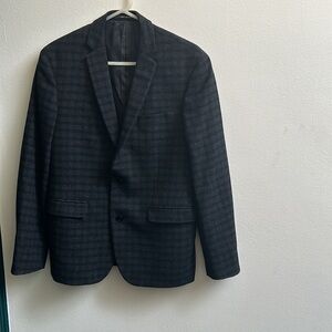 Bar 111 Slim Fit Mens plaid blazer jacket/coat